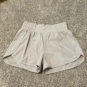 Balance Athletica Medium High waisted shorts grey